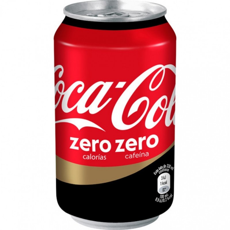 Coca Cola Lata Zero Zero 33cl